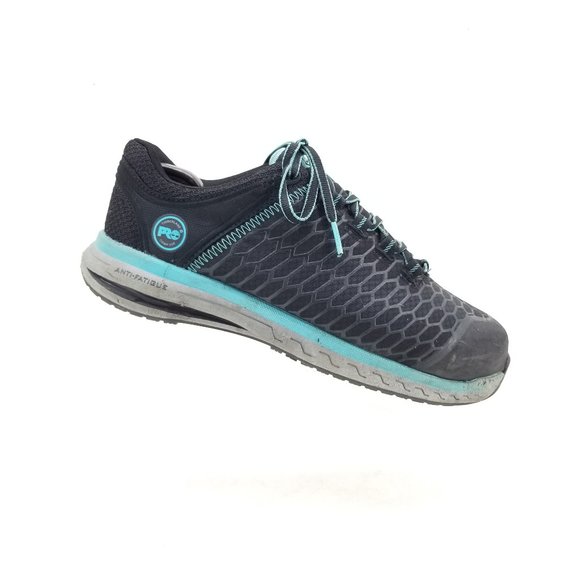 Timberland Pro Steel Toe Black Work Shoes  Womans A3559    Sz 7.5 - Picture 1 of 8